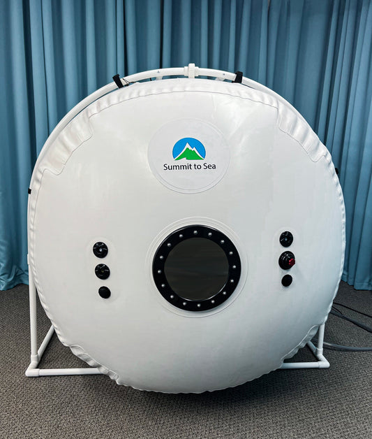Summit to Sea Grand Dive Pro Plus 6.5-Foot Chamber front exterior view